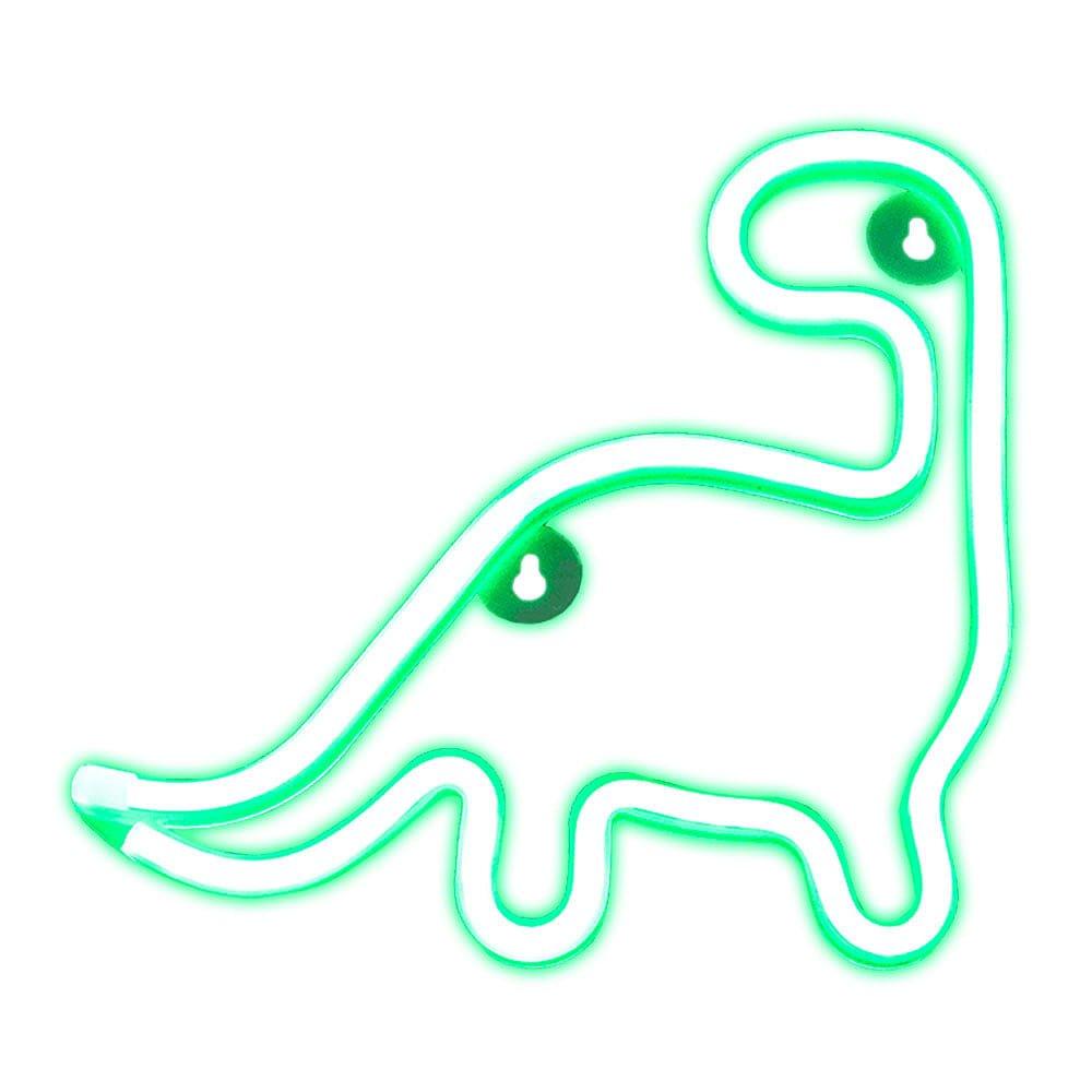 Merchandise - Litely - Dino LED Green Neon Light - 1