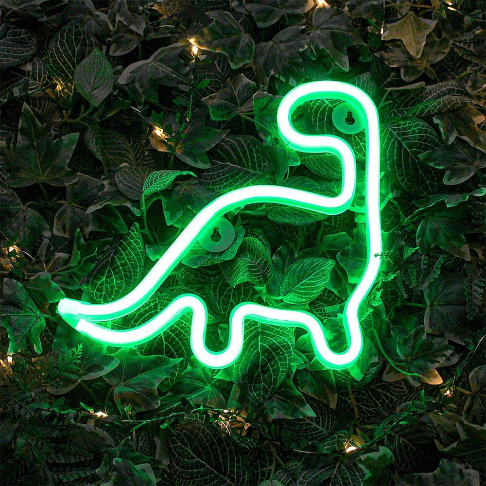 Merchandise - Litely - Dino LED Green Neon Light - 2