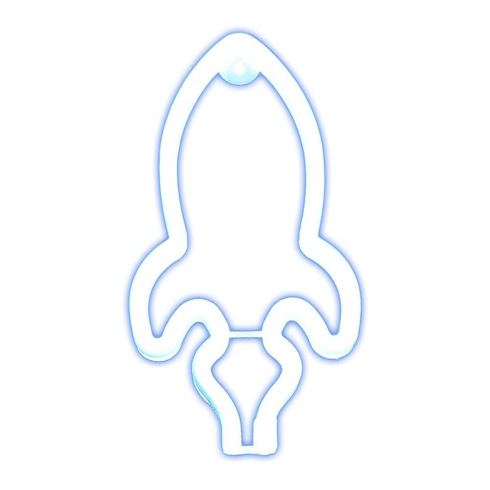 Litely  Rocket Led Blue Neon Light - Rocket Blue