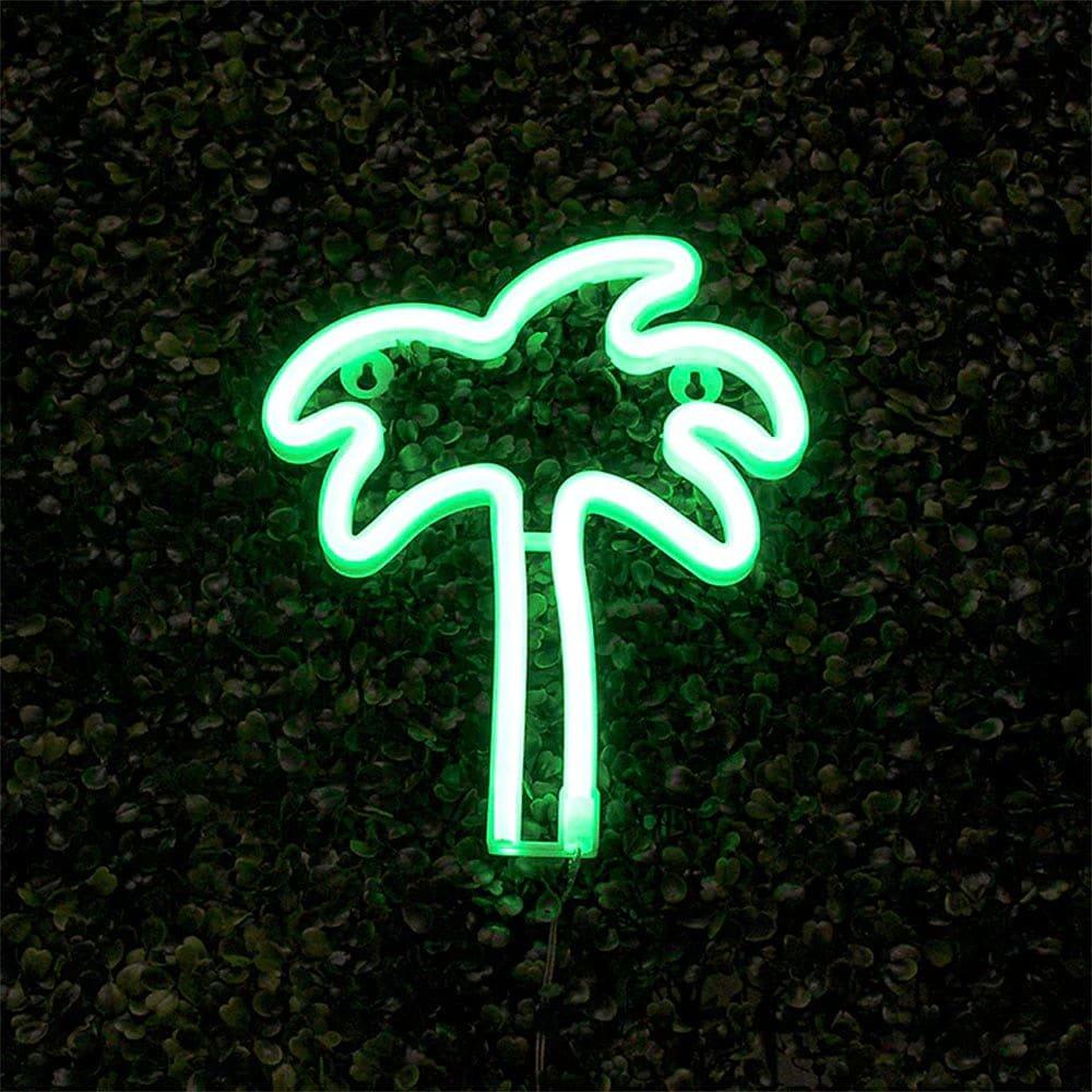 Palm Tree Green - Litely - Palm Tree LED Green Neon Light - 2