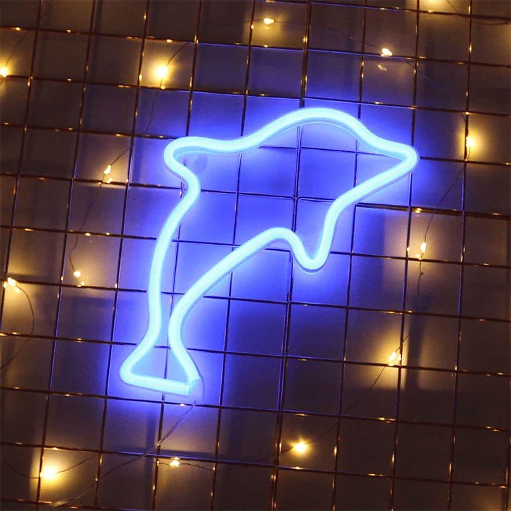 Dolphin - Litely - Dolphin LED Blue Neon Light - 2