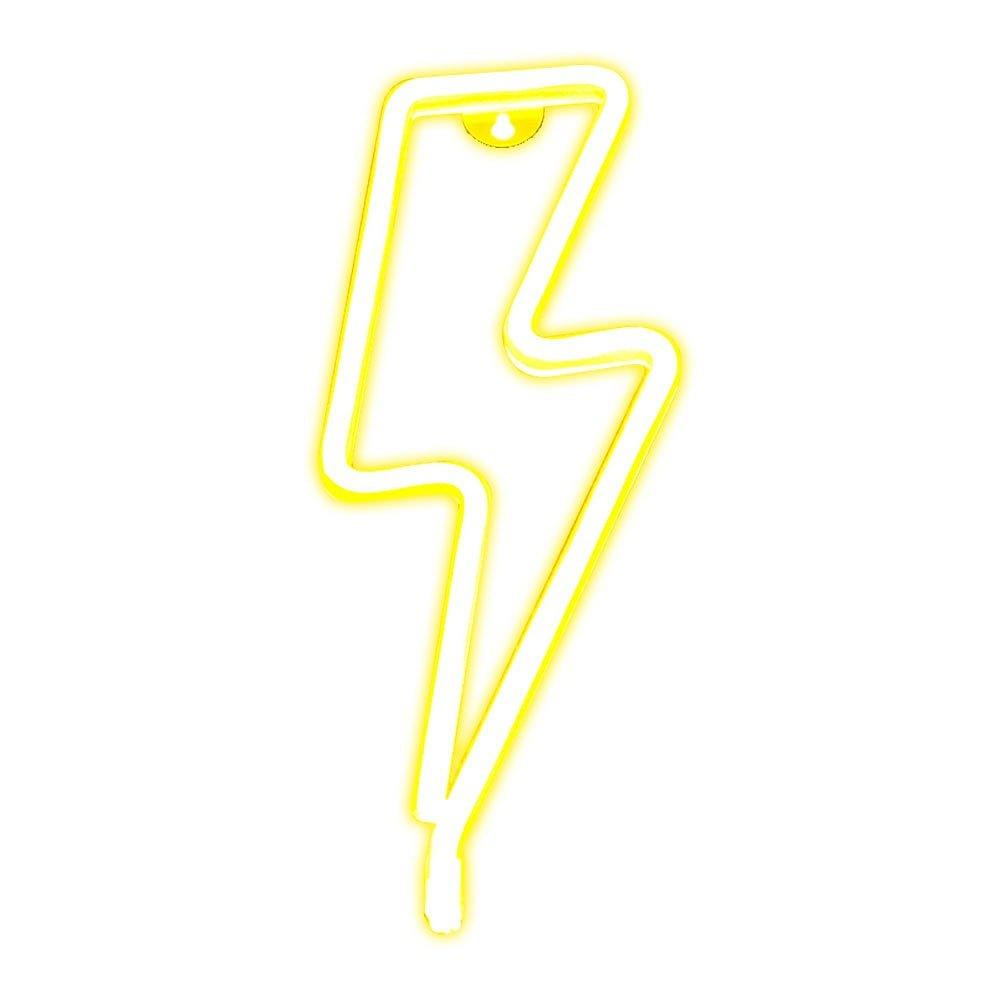 Merchandise - Litely - Lightning LED Yellow Neon Light - 1