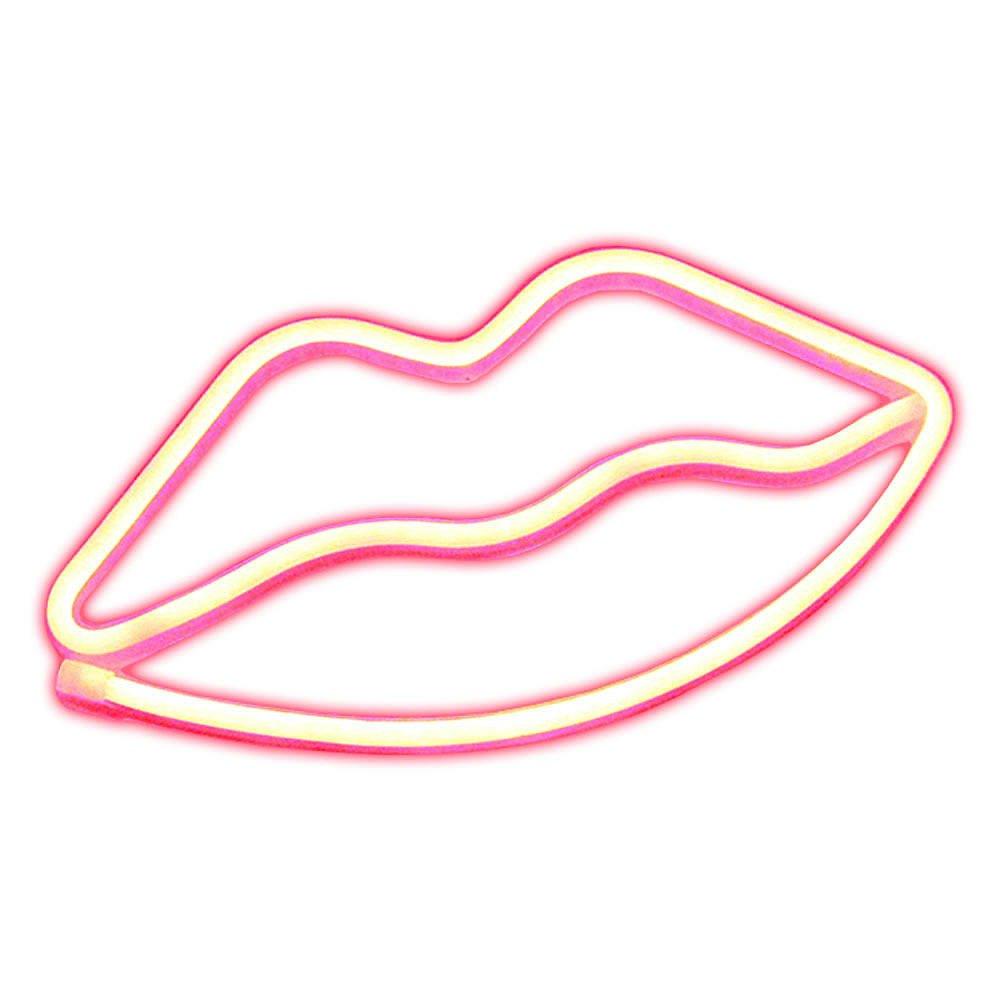 Litely  Lips Led Light Red Neon