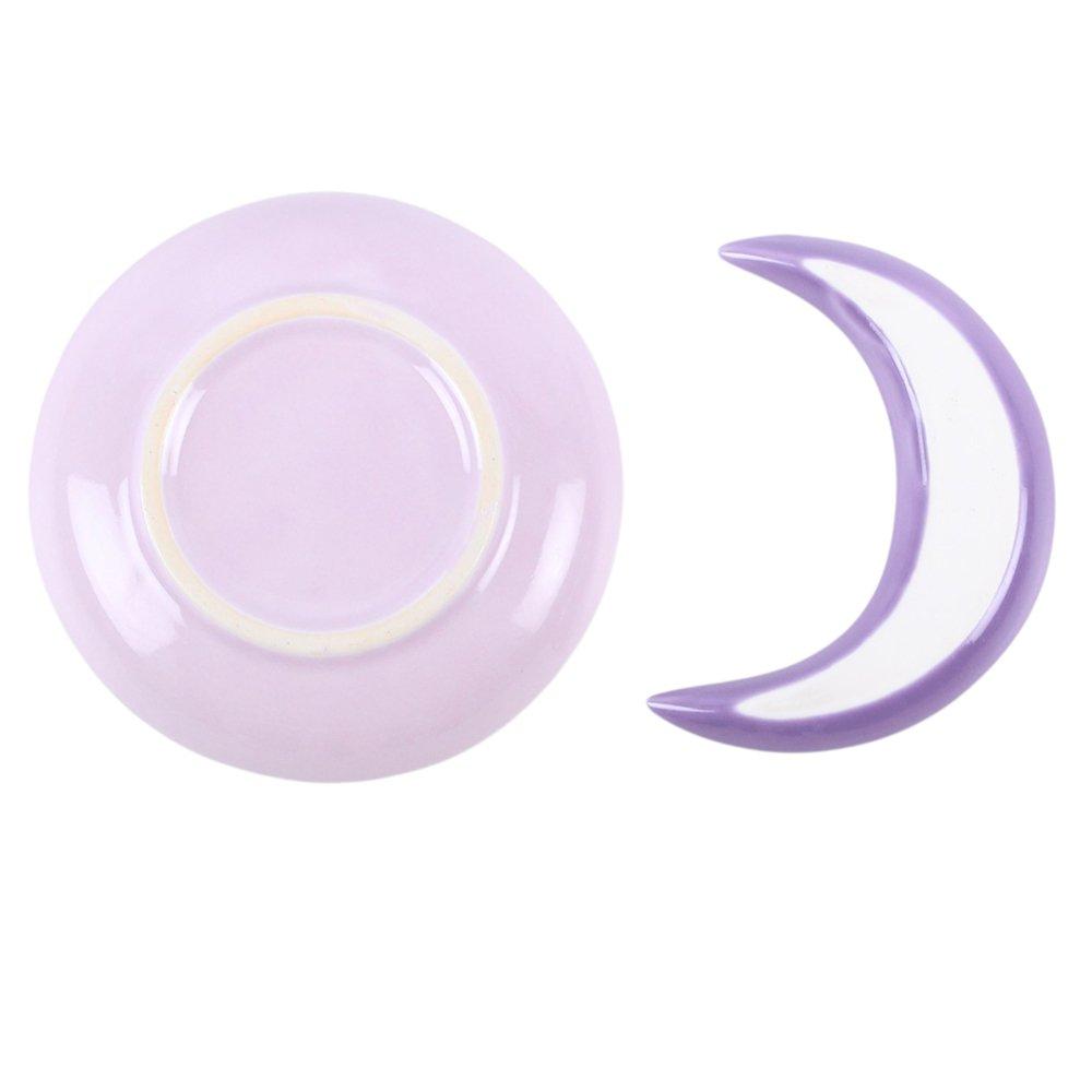 White - Something Different - Purple Moon Stacking Trinket Dishes - 4
