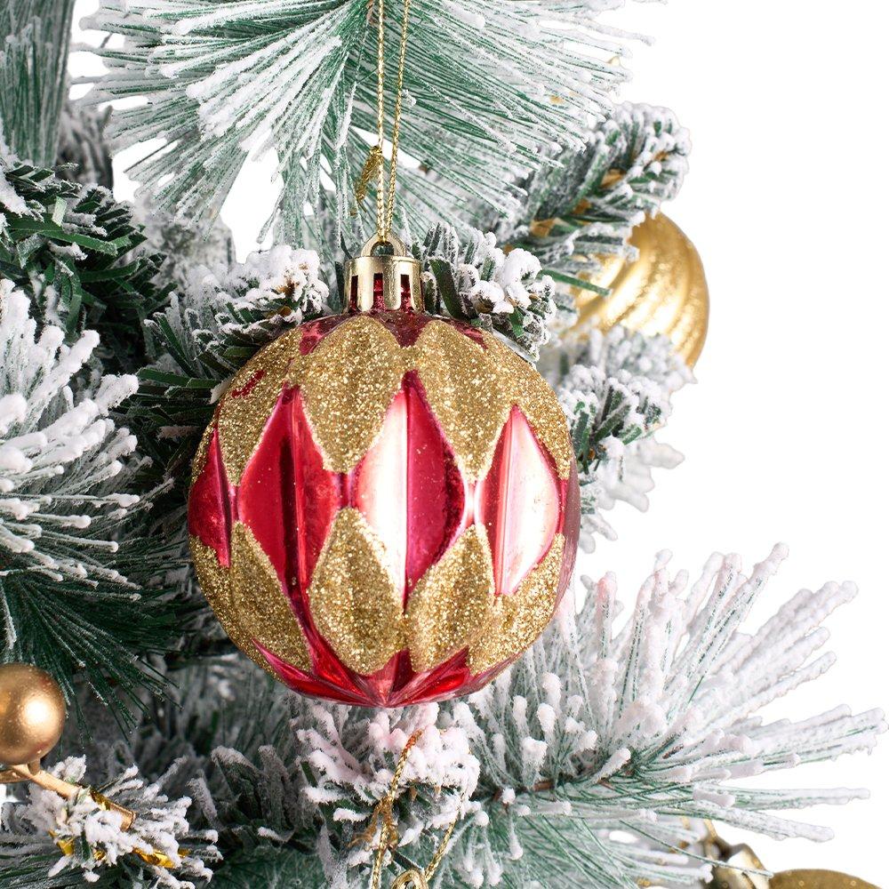 Green - LIFE IDEAS - Christmas Tree Ground Stake with Light and Timer - 3