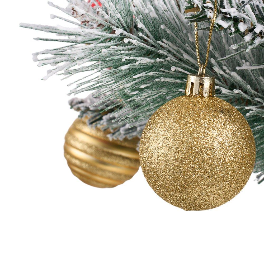 Green - LIFE IDEAS - Christmas Tree Ground Stake with Light and Timer - 4