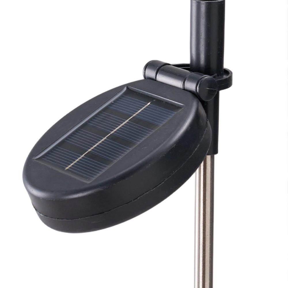 Green - LIFE IDEAS - Christmas Tree Ground Stake with Solar Light - 5