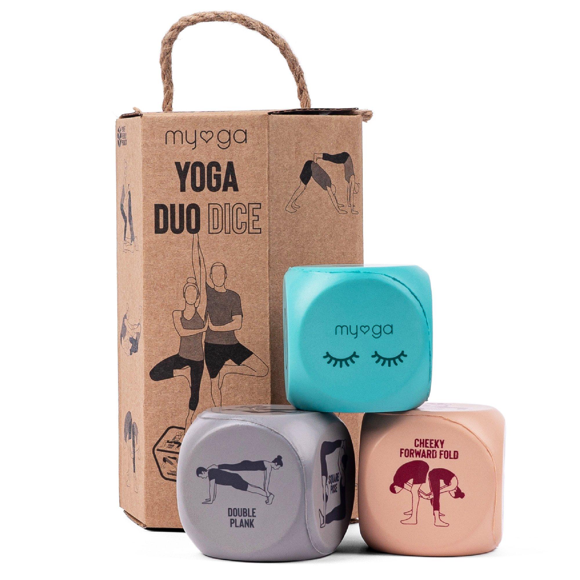 Myga  Yoga Dice - color