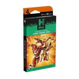 DC GAME Hro Ch4 Hybrid Trading Cards: 4 Pack Premium