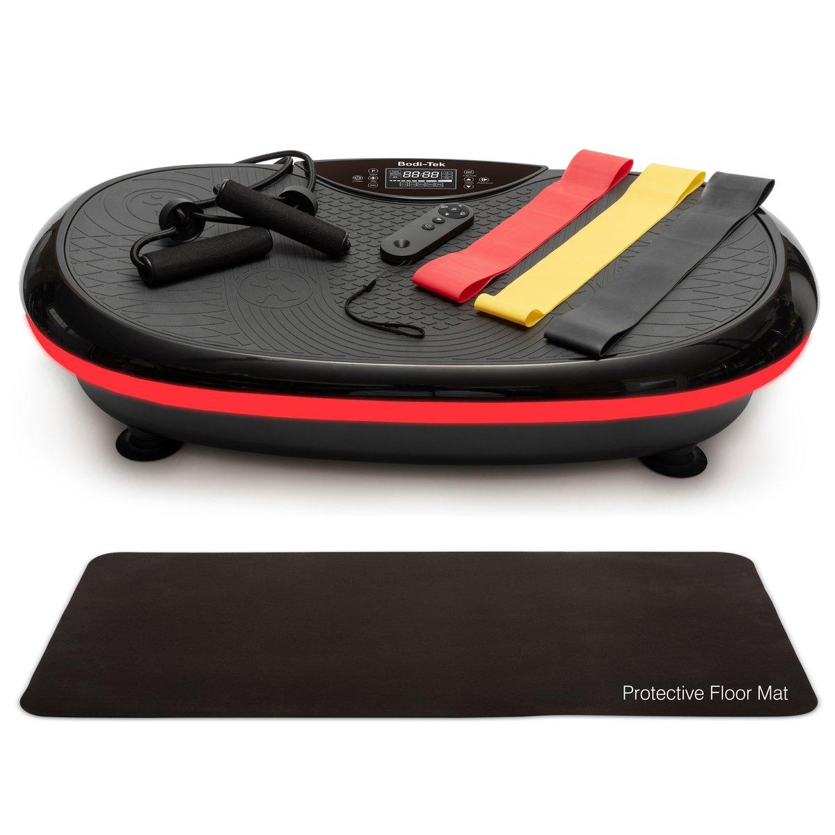Bodi-Tek  4D Vibration Plate Exercise Machine - Black