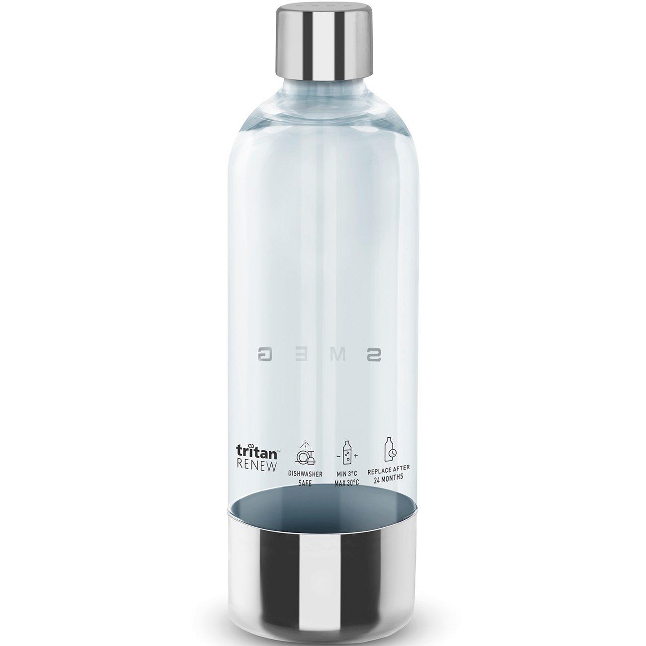 Black - Smeg - Soda Maker with Additional Reusable Bottle - 3