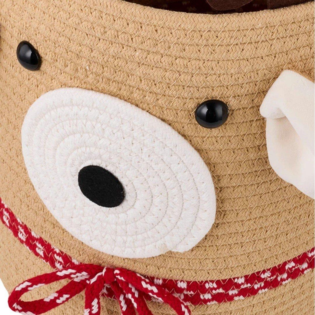 Reindeer - LIFE IDEAS - Christmas Woven Storage Basket Organiser - 6