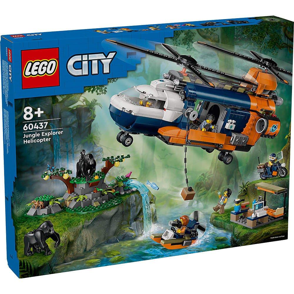 Waren - LEGO - 60437 Jungle Explorer Helicopter at Base Camp - 2