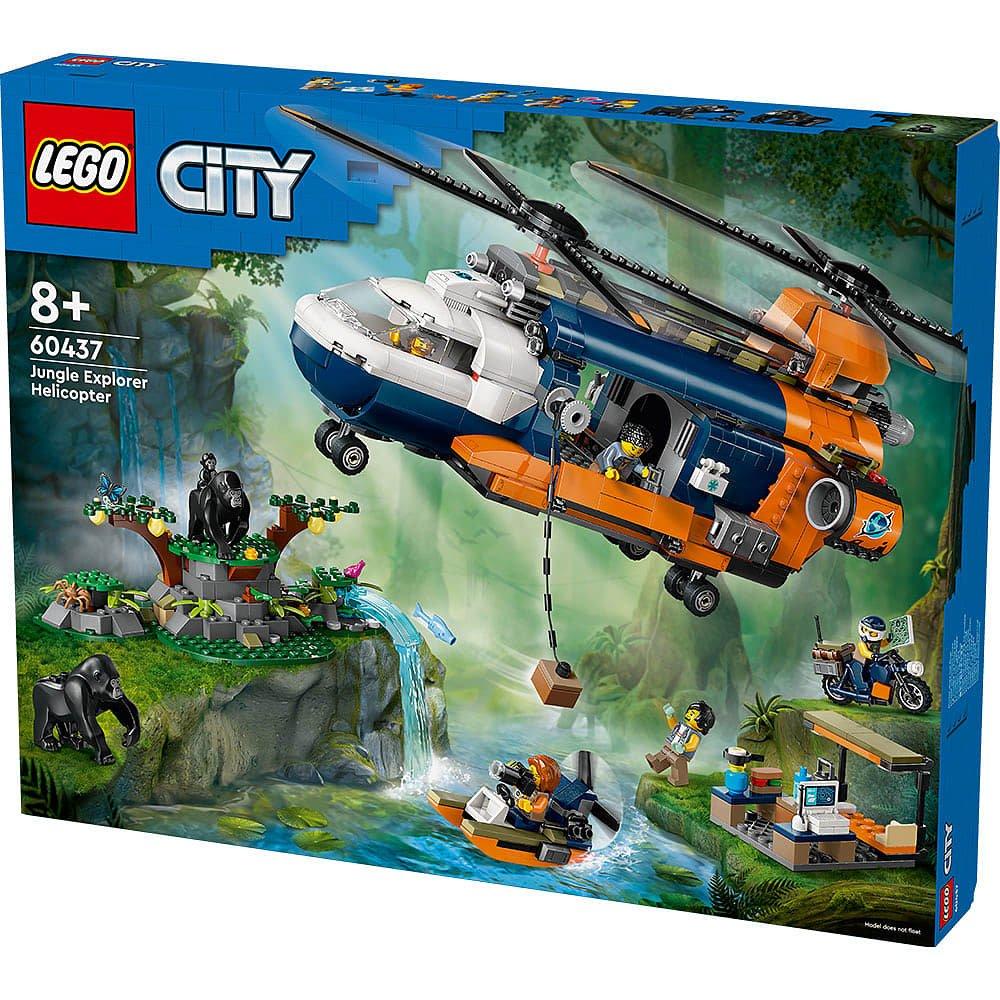 Waren - LEGO - 60437 Jungle Explorer Helicopter at Base Camp - 3
