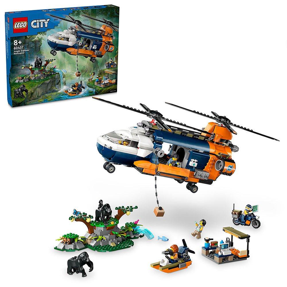Waren - LEGO - 60437 Jungle Explorer Helicopter at Base Camp - 4