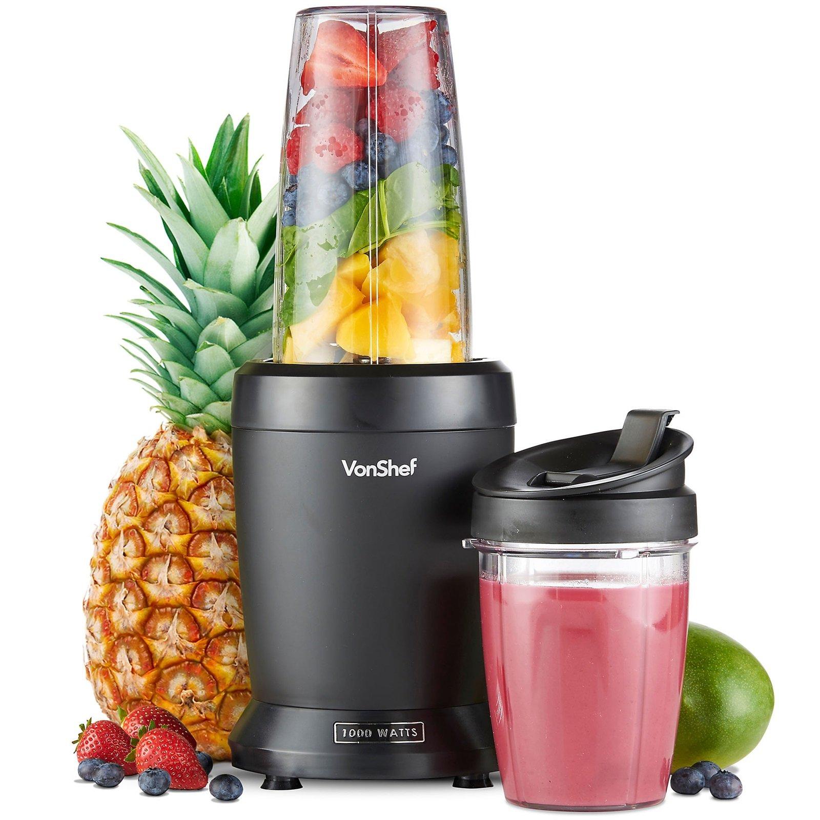Black - VonShef - UltraBlend Smoothie Maker - 1