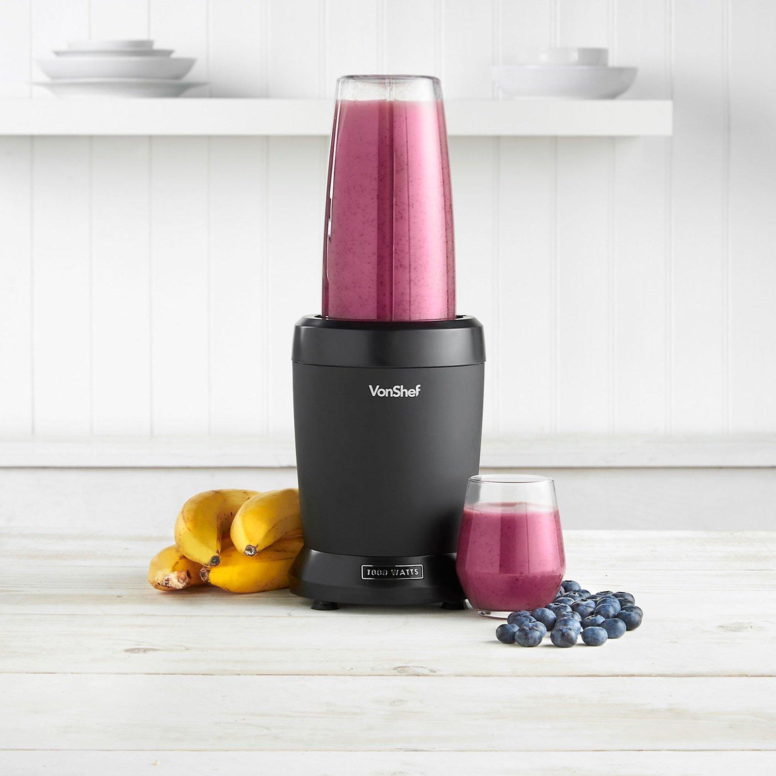 Black - VonShef - UltraBlend Smoothie Maker - 8