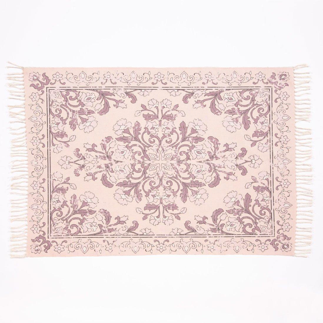 Esselle Kew Antique Printed 120x170cm Mauve Rug with Tasse