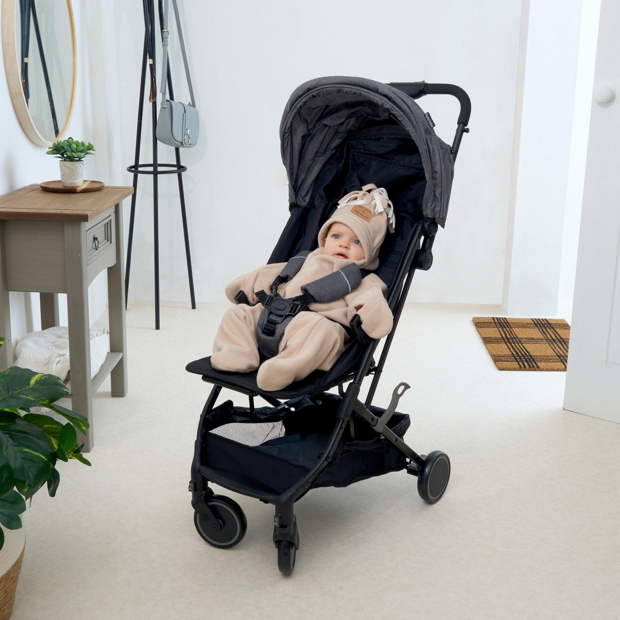 Oatmeal - Clair De Lune - Clair de Lune Star Fleece Wrap Blanket - 1