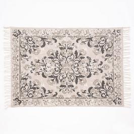 Esselle Kew Antique Printed 160x230cm Grey Rug with Tassel