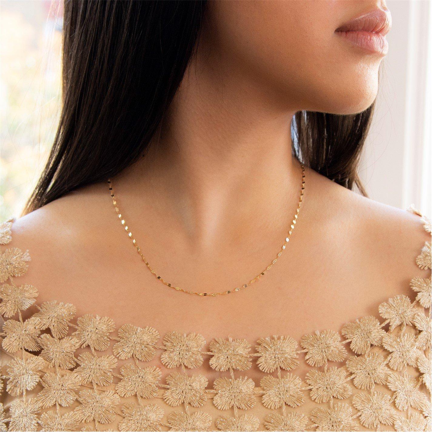 Yellow Gold - Be You - 9ct Gold Forzatina Chain - 3