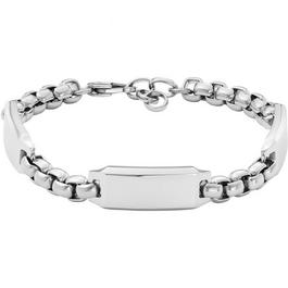 Fossil Mens Fossil Silver Drew Bracelet JF04400040