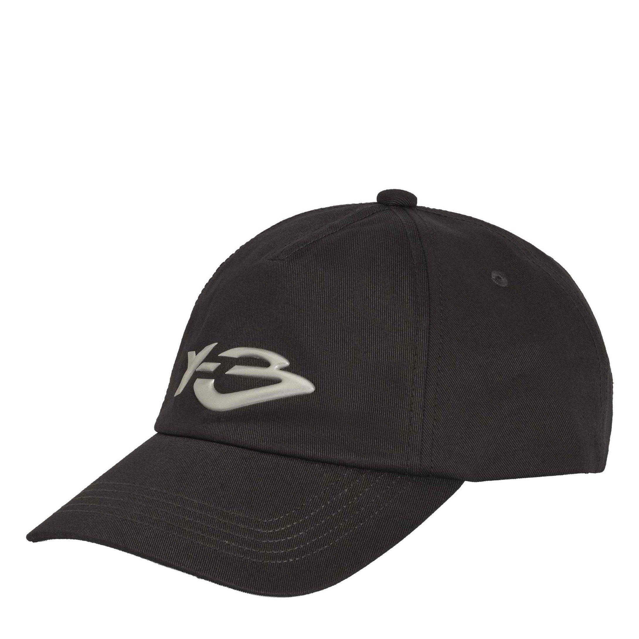 Black - Y3 - Liquid Logo Cap - 1