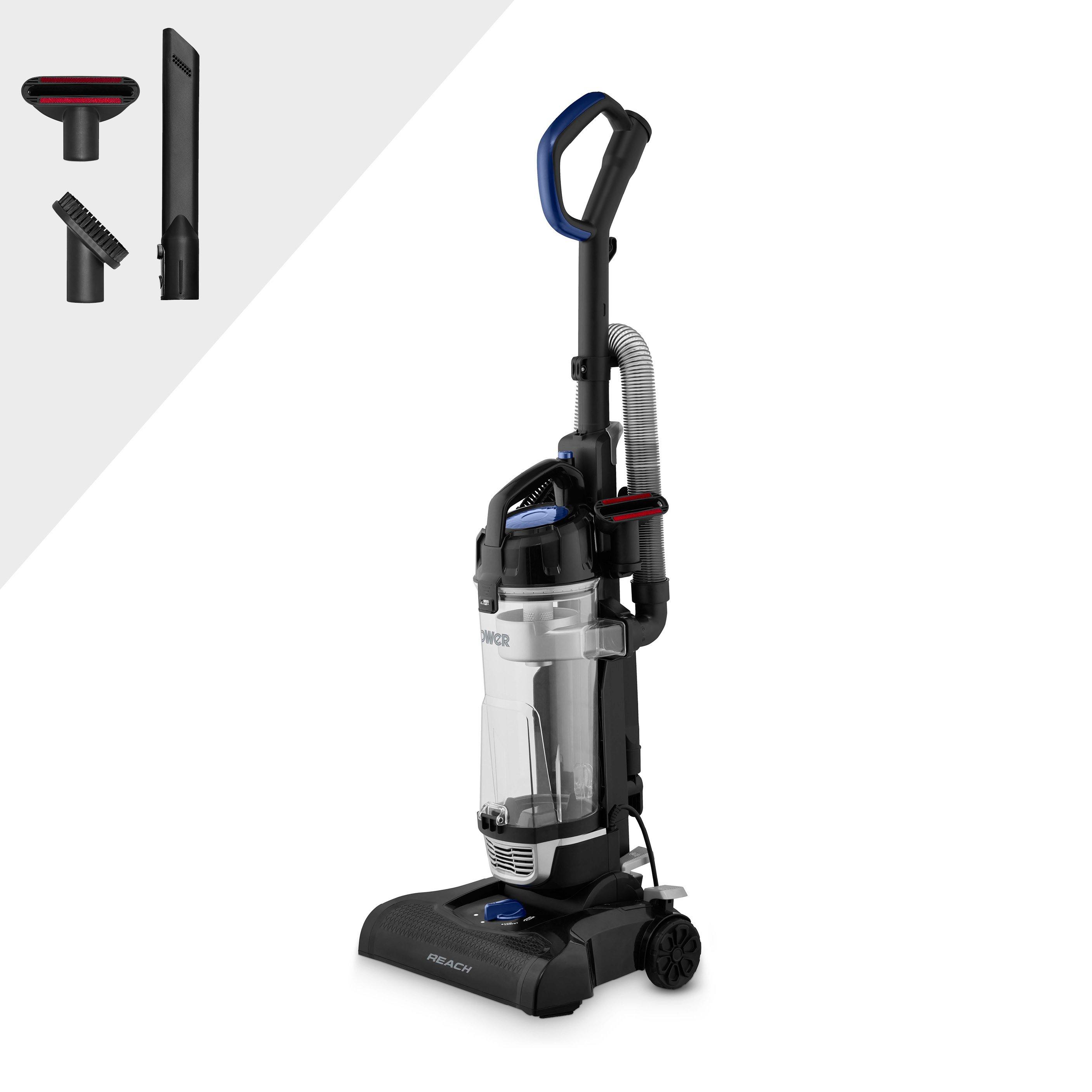 Black - Tower - Reach Bagless Upright Vacuum Cleaner - 1