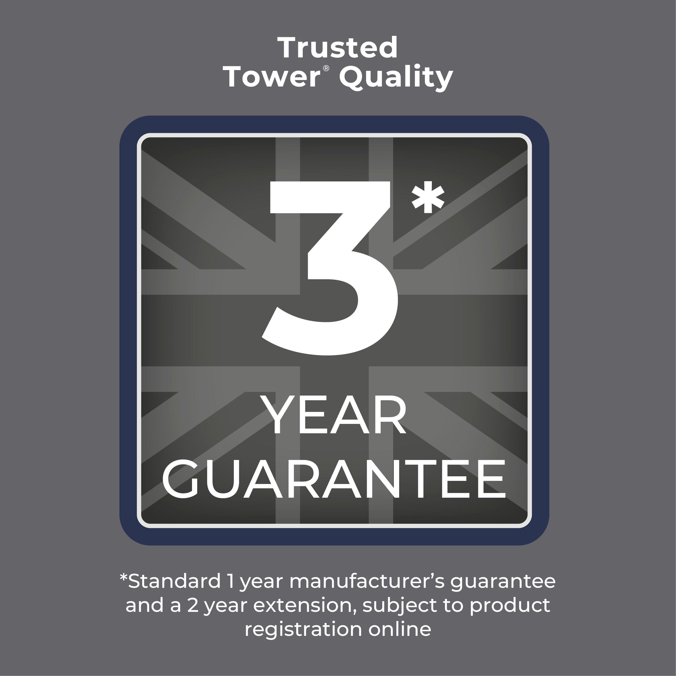Black - Tower - Reach Bagless Upright Vacuum Cleaner - 7