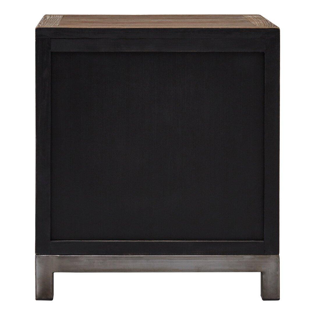 Brown - Fifty Five South - Midas Small 2 Door Cabinet - 3