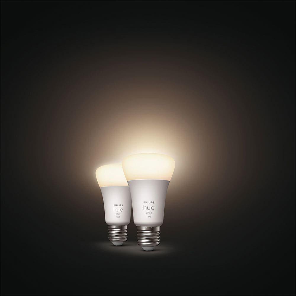 Hvid - Philips Hue - Philips Hue Dimmable White 9.5W E27 2P - 5
