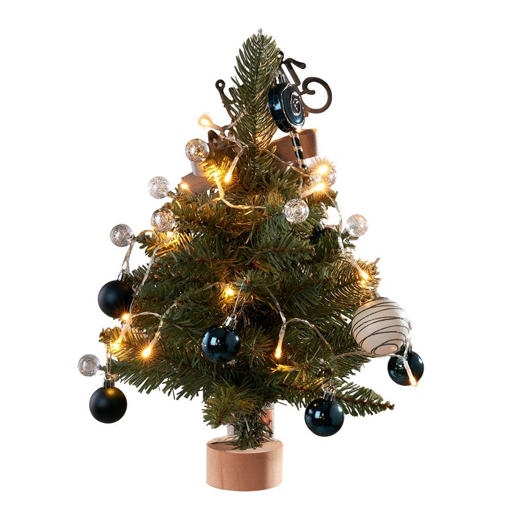 Green - LIFE IDEAS - Mini Tabletop Christmas Tree - 4