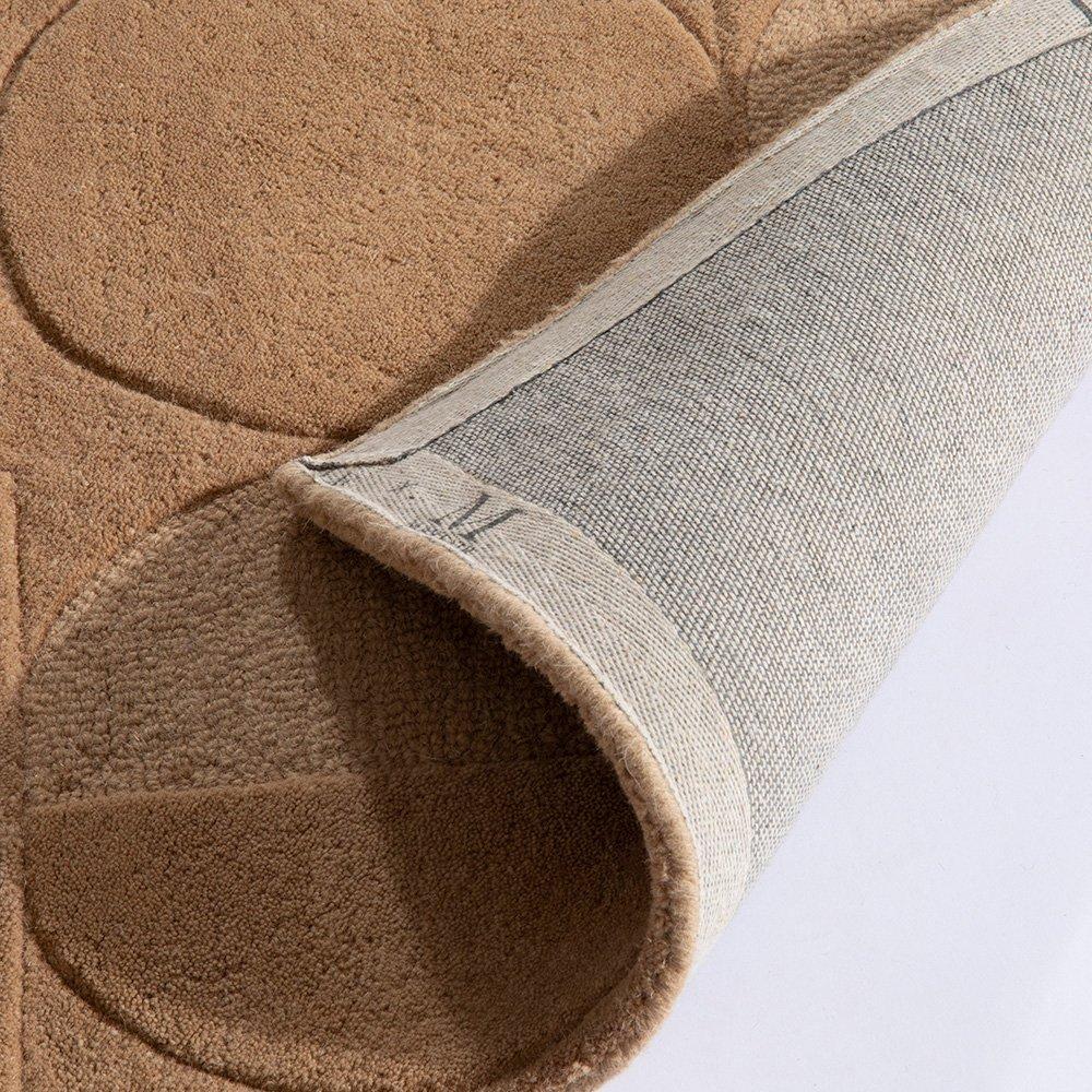 Natural - Esselle - Arabella Wool 120x170cm Taupe Rug - 3