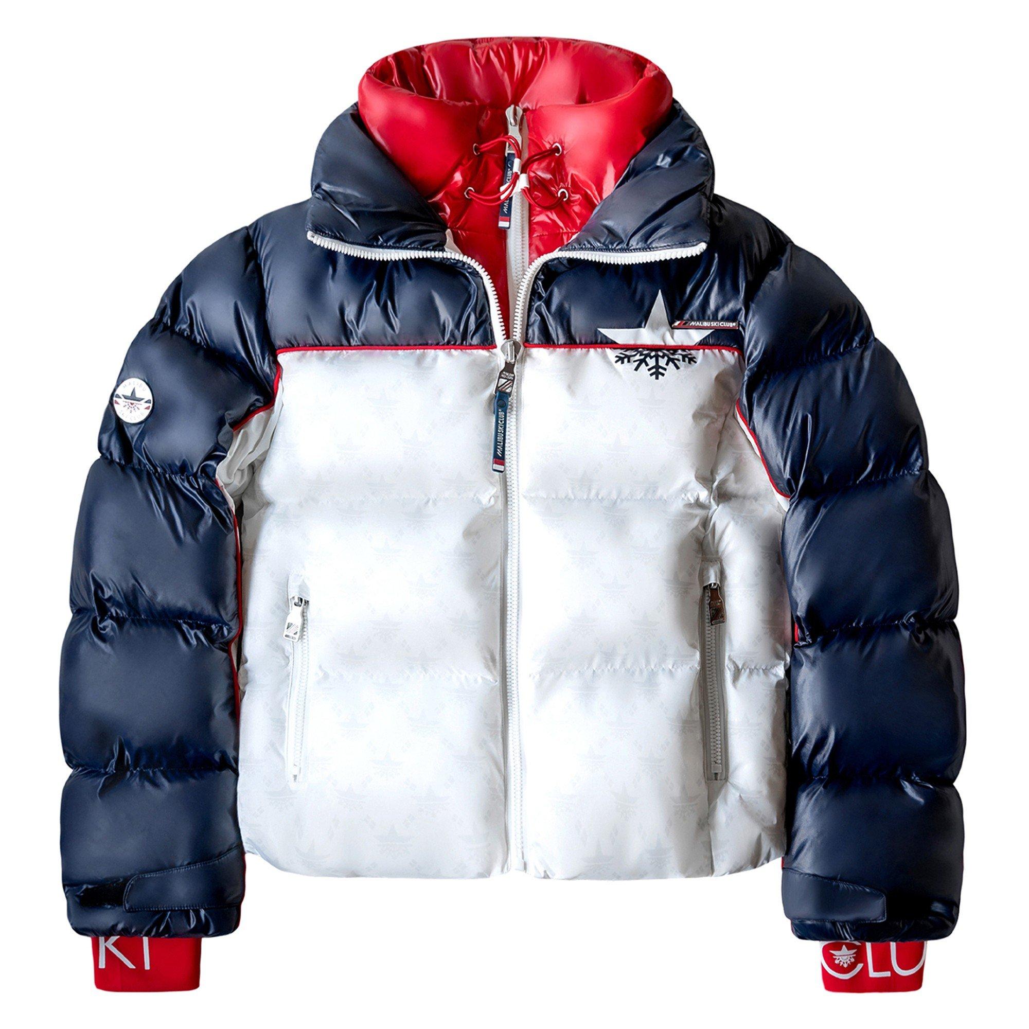 WHITE AND OTHER - Malibu Ski Club - SKISPORT JACKET