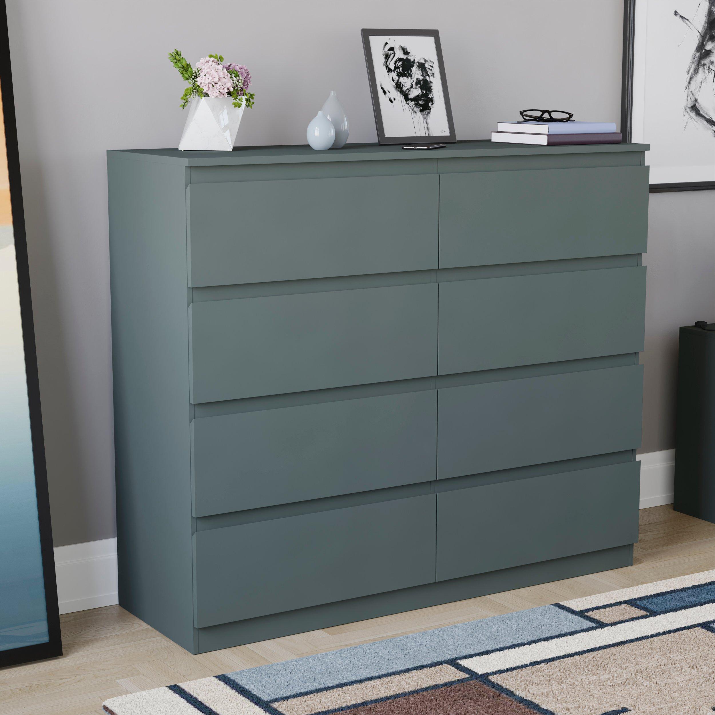 Vida Designs Denver 8 Drawer Chest