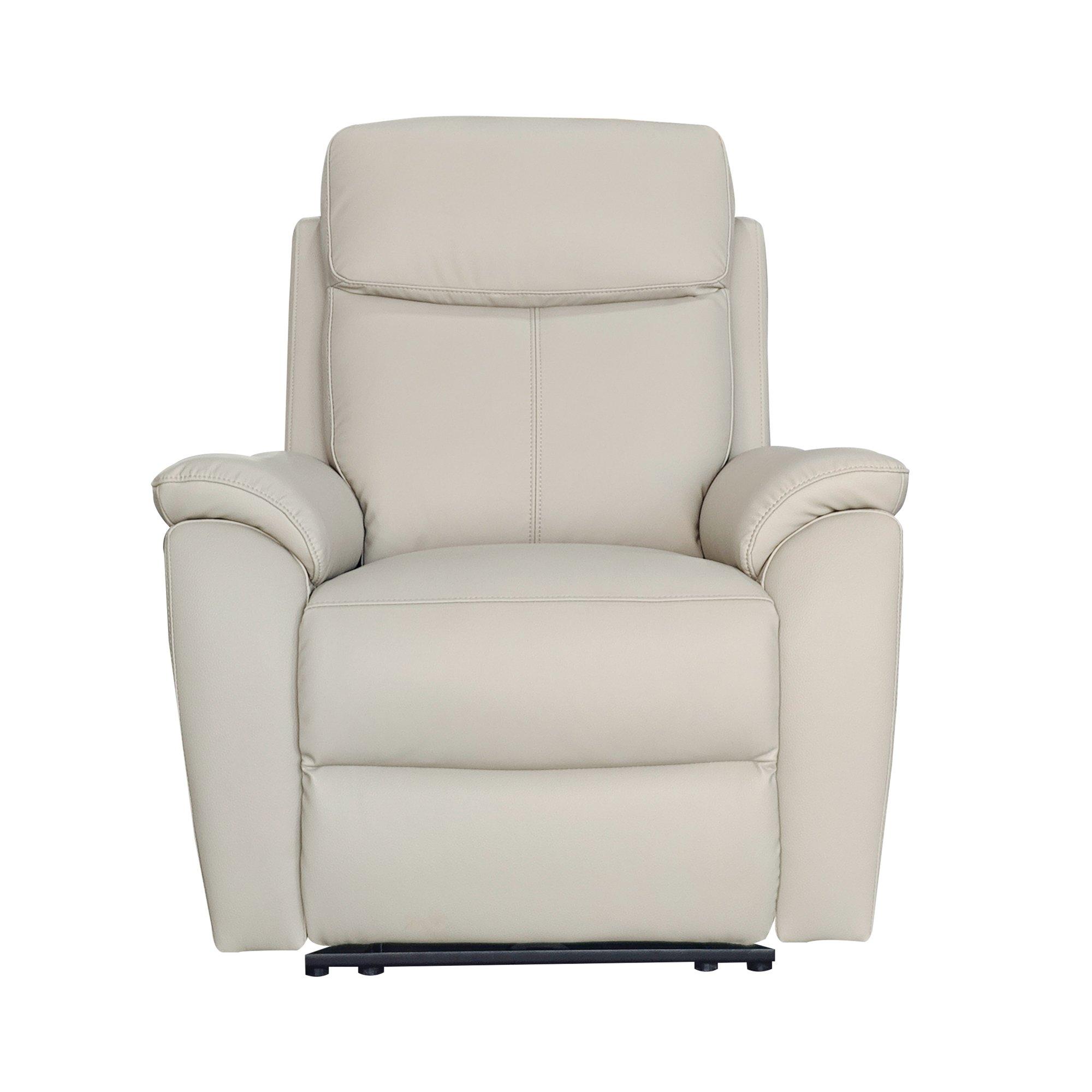 Light Grey - Aspire - Kingsmere Power Recliner Armchair (1 Seater) - 2