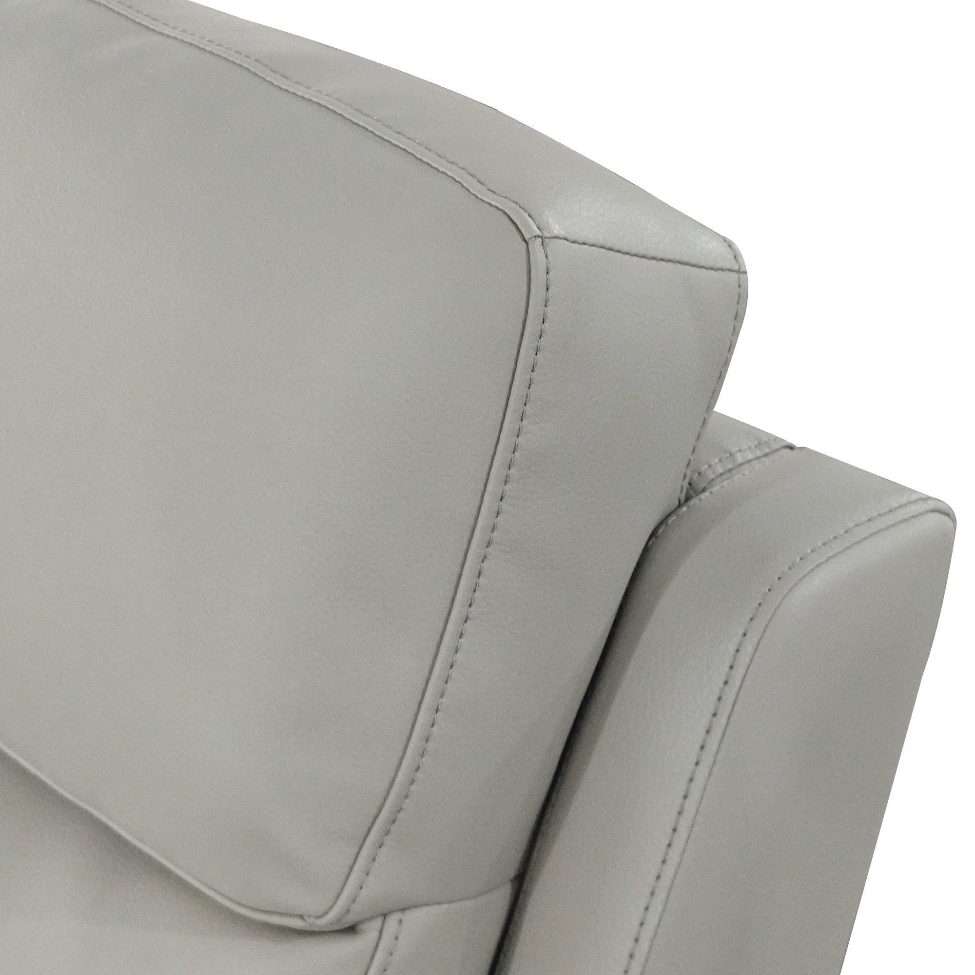 Light Grey - Aspire - Kingsmere Power Recliner Armchair (1 Seater) - 4