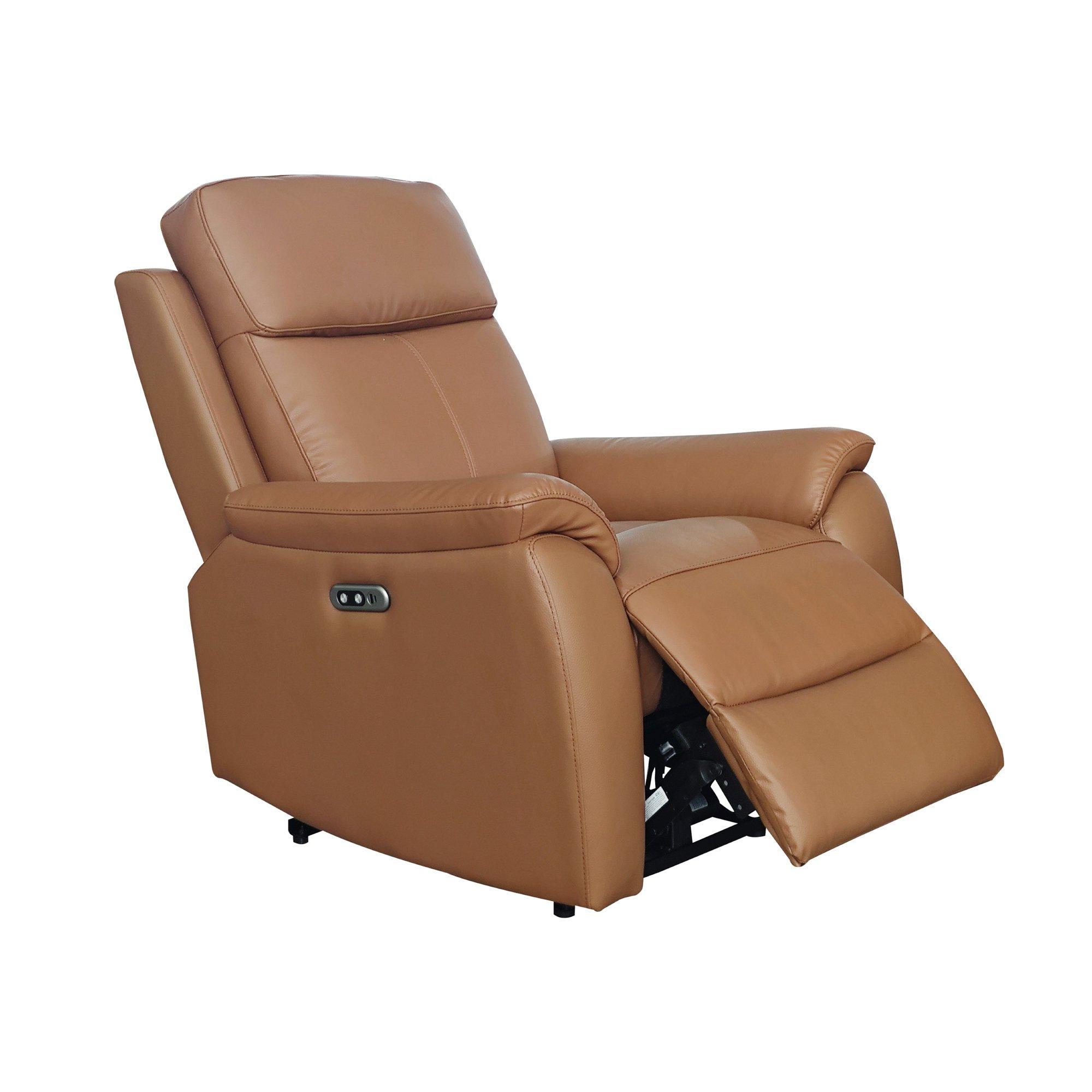 Tan - Aspire - Kingsmere Power Recliner Armchair (1 Seater) - 2