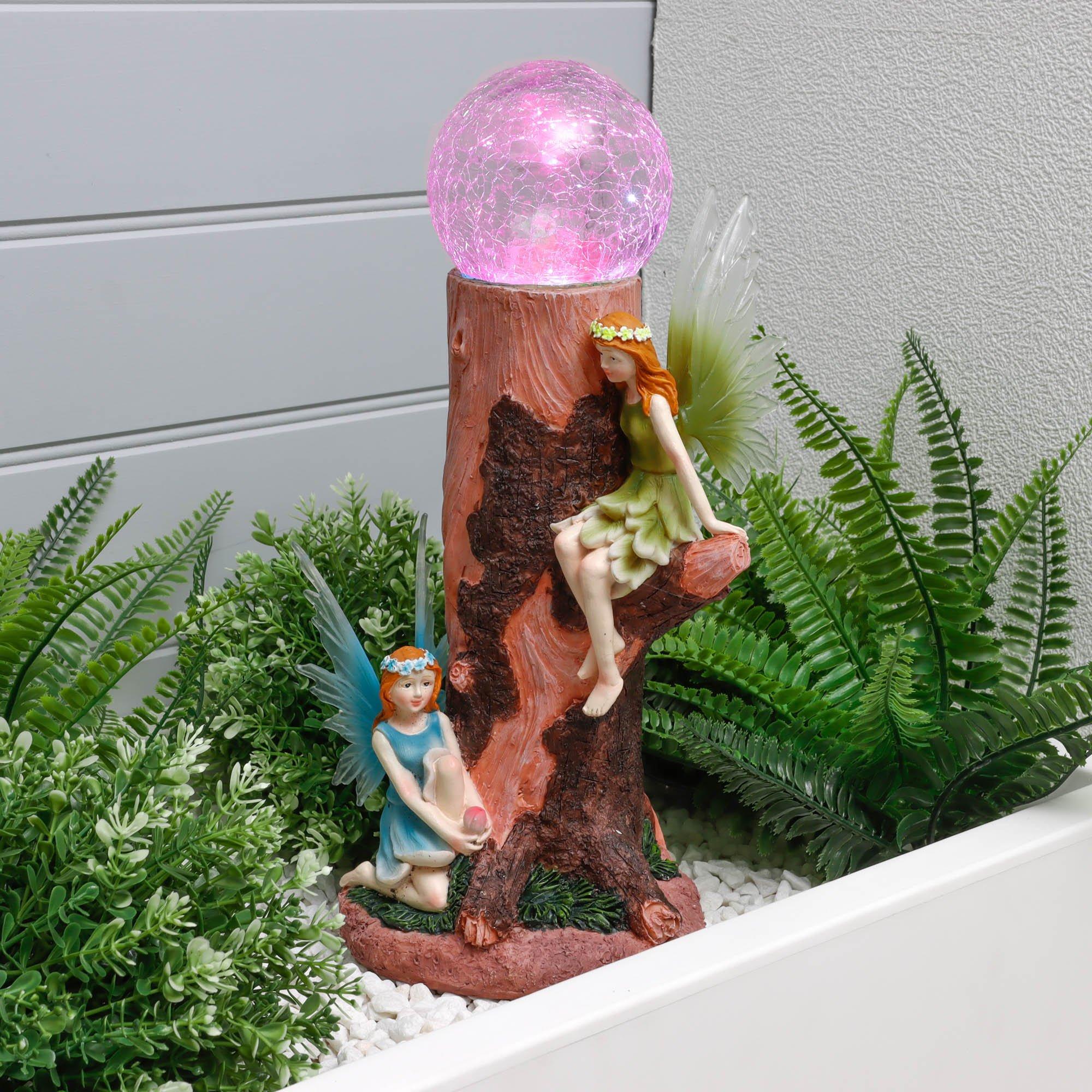 Brown - Streetwize - Solar Fairy LED Ball Light - 1