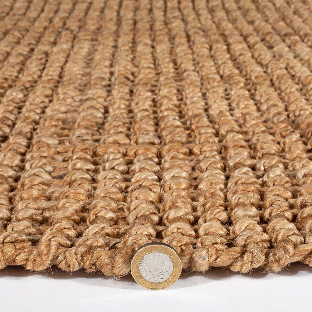 Natural - Esselle - Whitefield Handwoven Boucle 120x170cm Natural Rug - 2