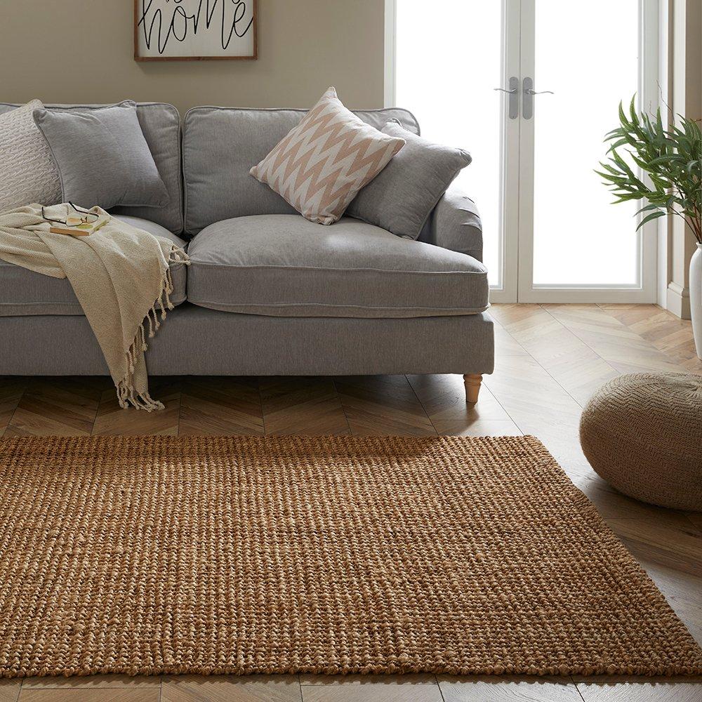 Natural - Esselle - Whitefield Handwoven Boucle 120x170cm Natural Rug - 5