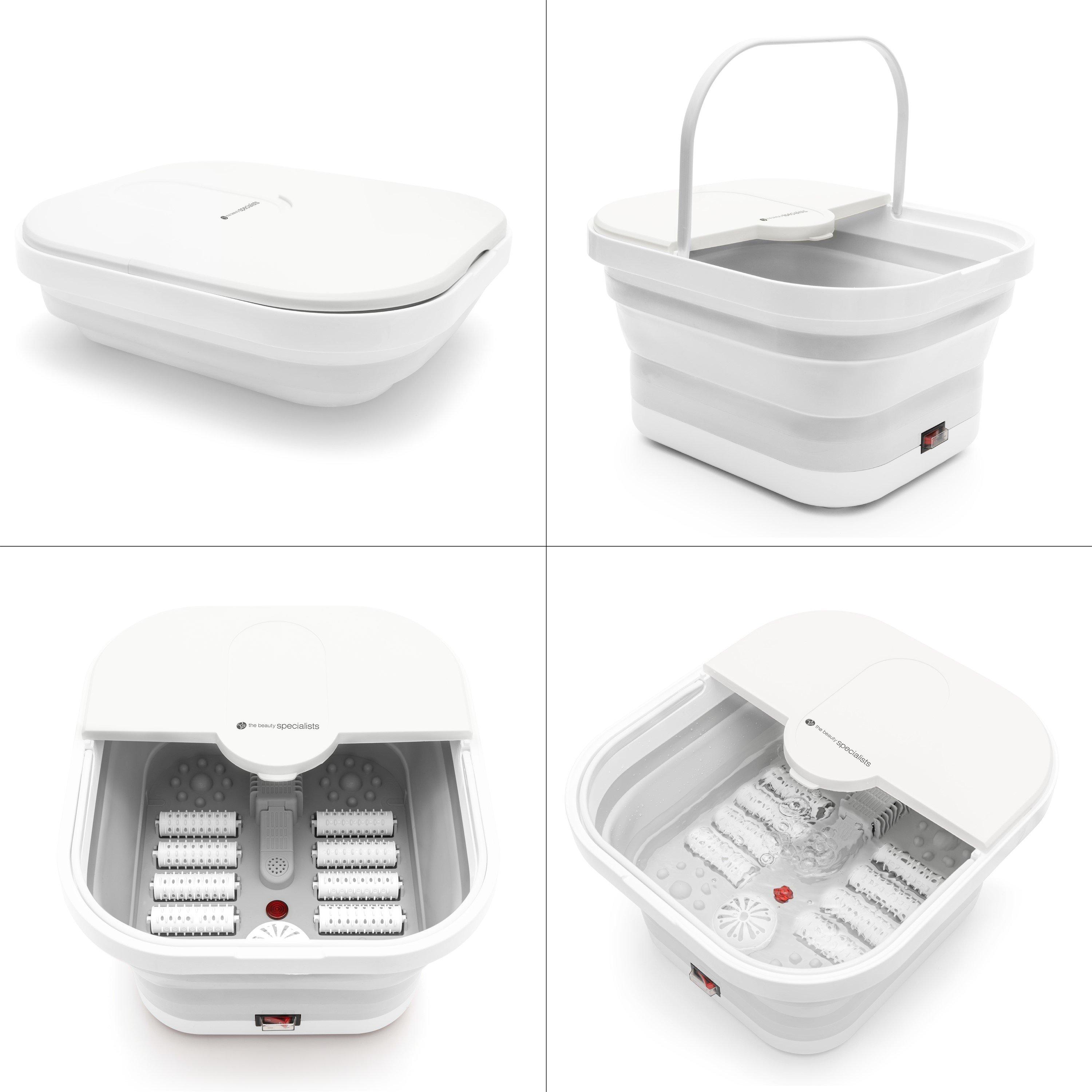 White - Rio - Rio Revive & Refresh Foldaway Foot Spa Bath - 2