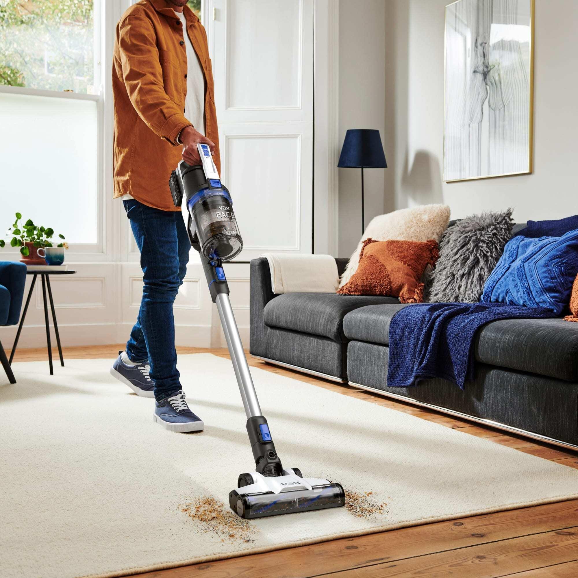 Black - Vax - Pace Original Cordless Stick Vacuum Cleaner - 2