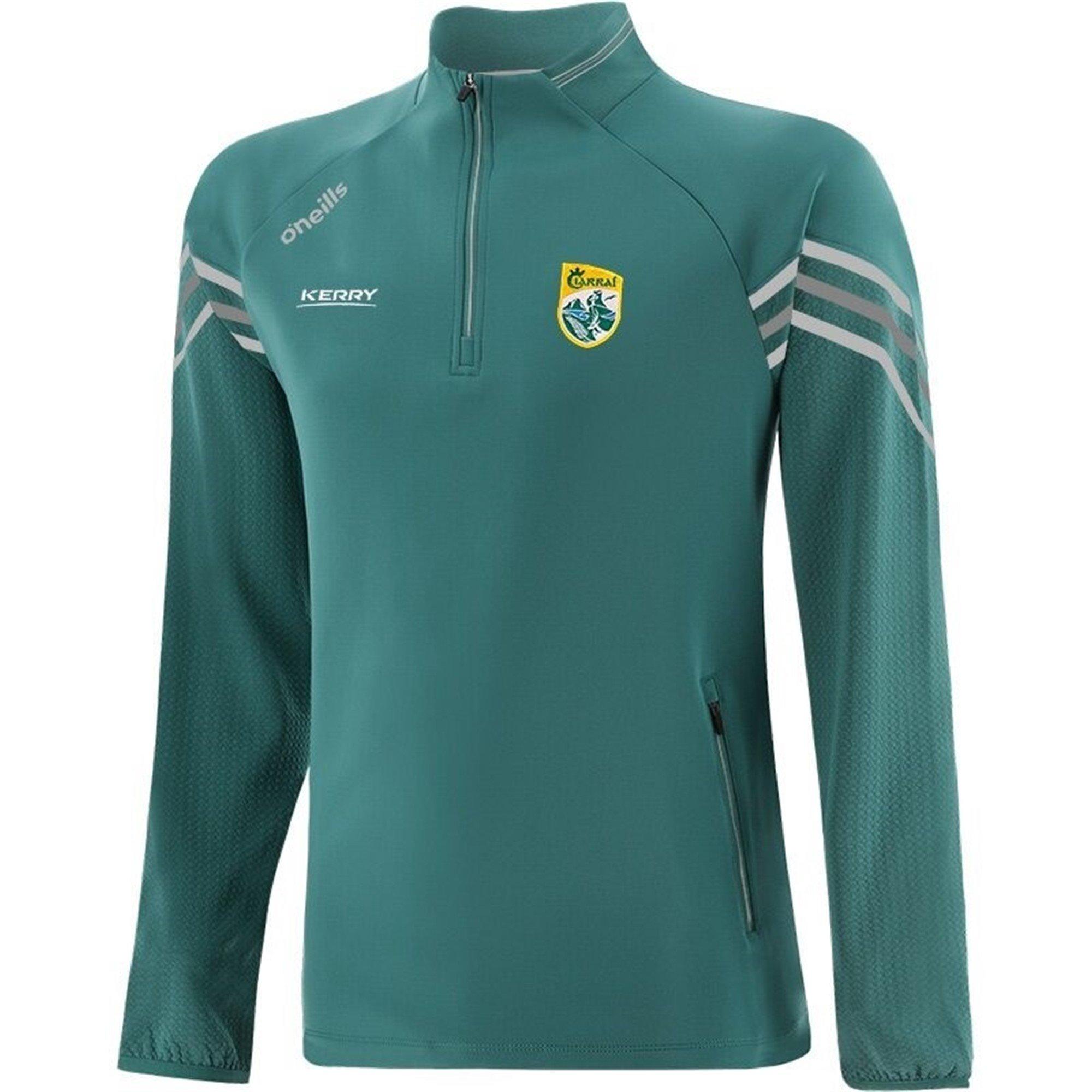 Slate/Gla/Alloy - ONeills - Kerry Weston Half Zip Hybrid Top Senior - 1