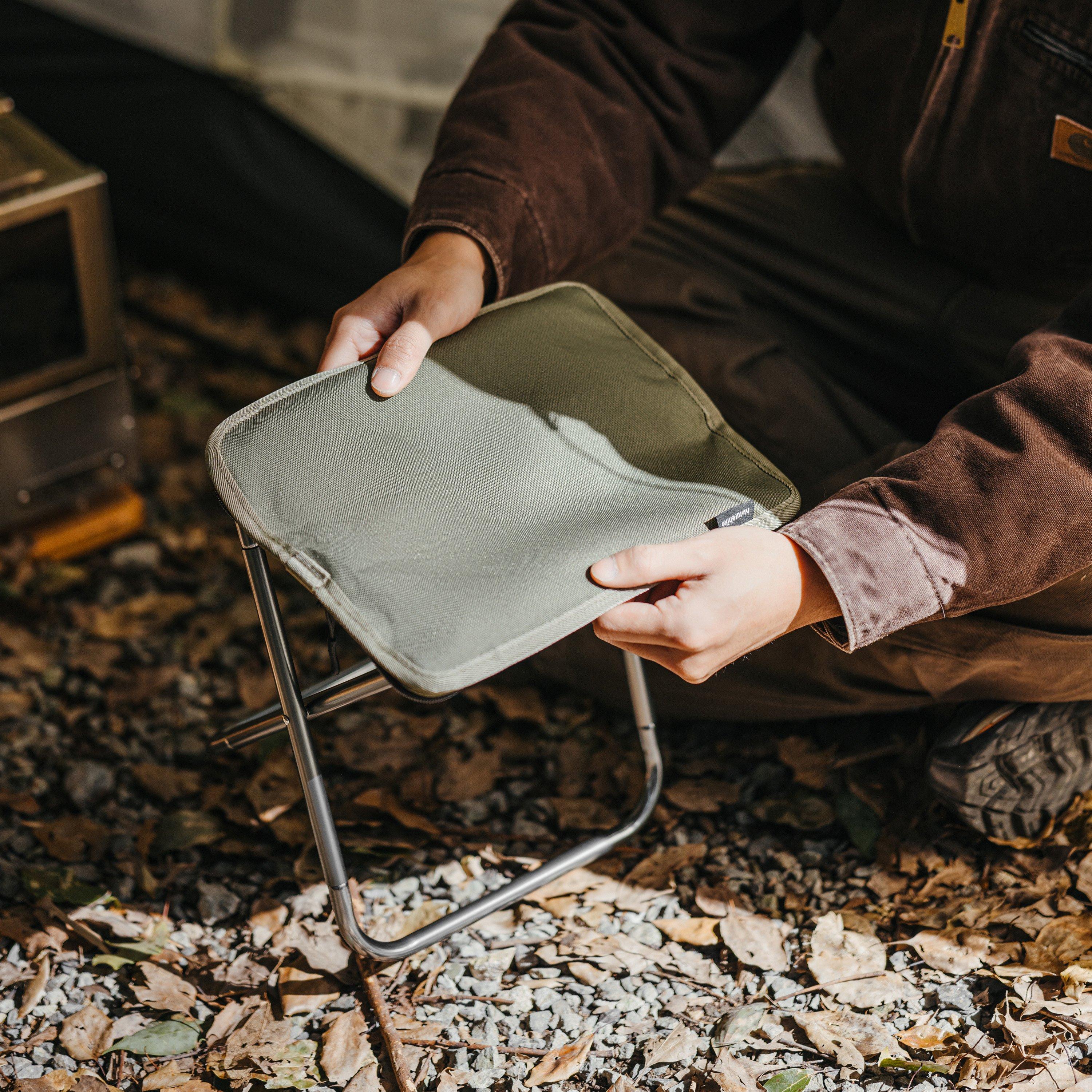 Green - Naturehike - Naturehike Yamami XL01 Ultralight Folding Stool - 2