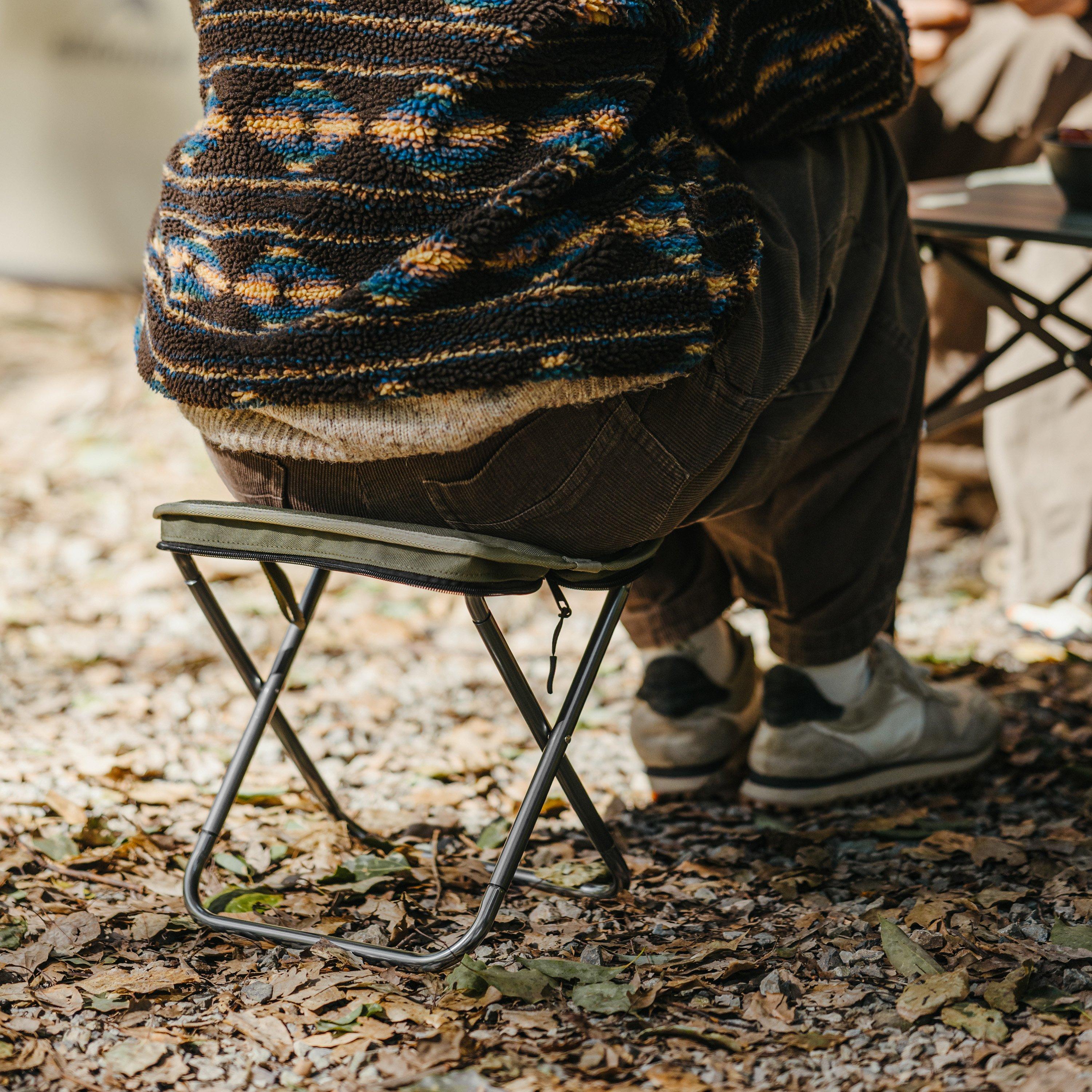 Green - Naturehike - Naturehike Yamami XL01 Ultralight Folding Stool - 4