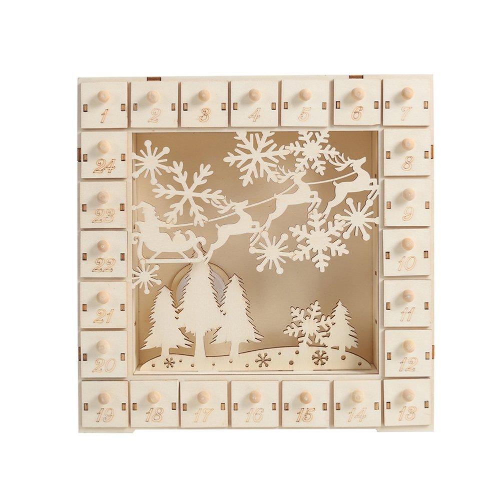 Reindeer - LIFE IDEAS - DIY Wooden Christmas Advent Calendar - 3