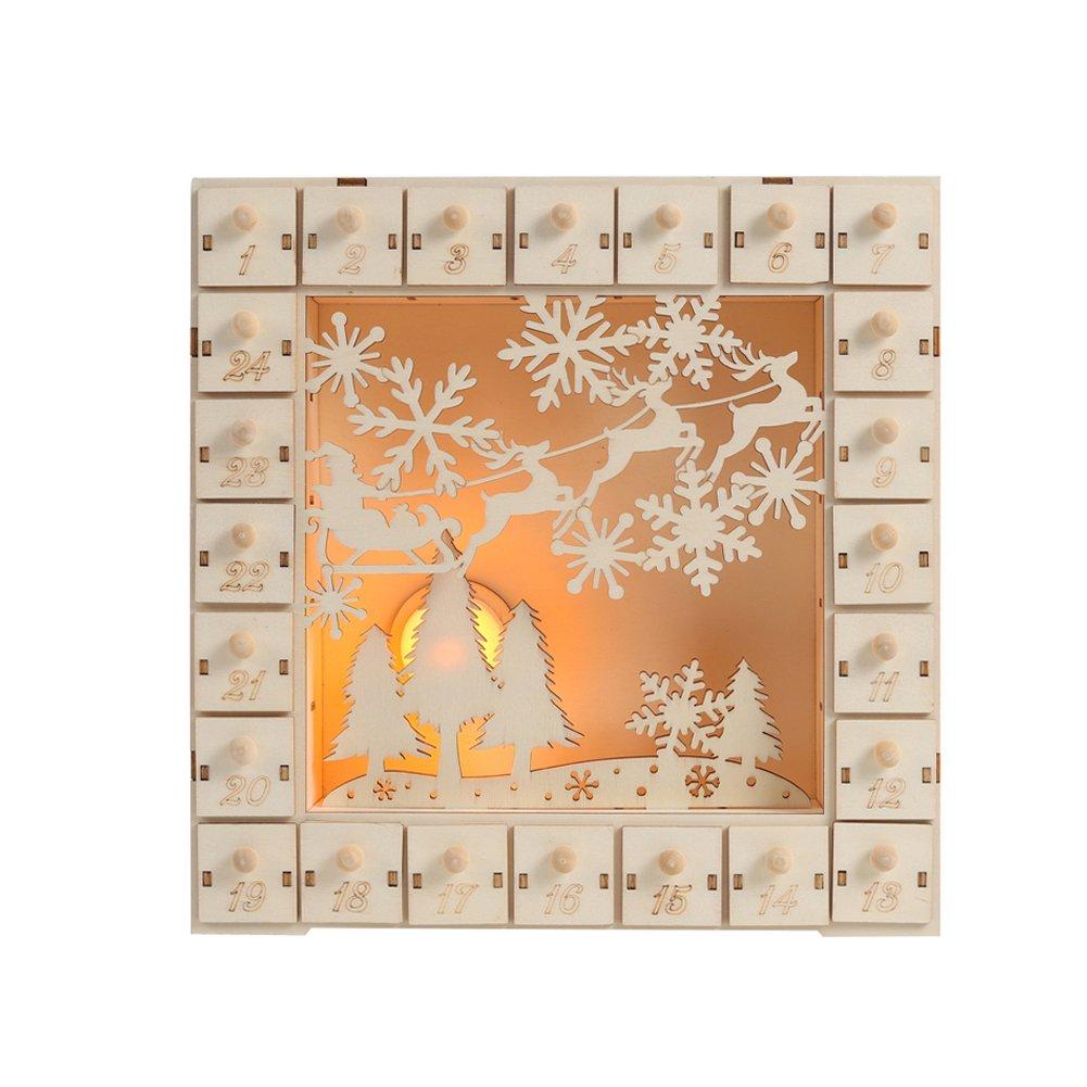 Reindeer - LIFE IDEAS - DIY Wooden Christmas Advent Calendar - 4