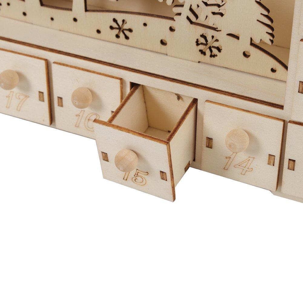 Reindeer - LIFE IDEAS - DIY Wooden Christmas Advent Calendar - 10
