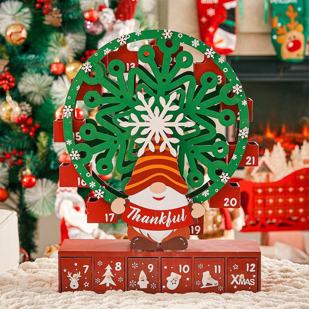 DIY Wooden Christmas Advent Calendar